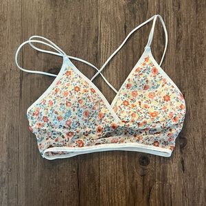 Hollister floral bralette. Size XS.
